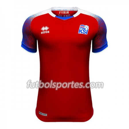 Camisetas Islandia Portero Primera Equipacion Mundial 2018
